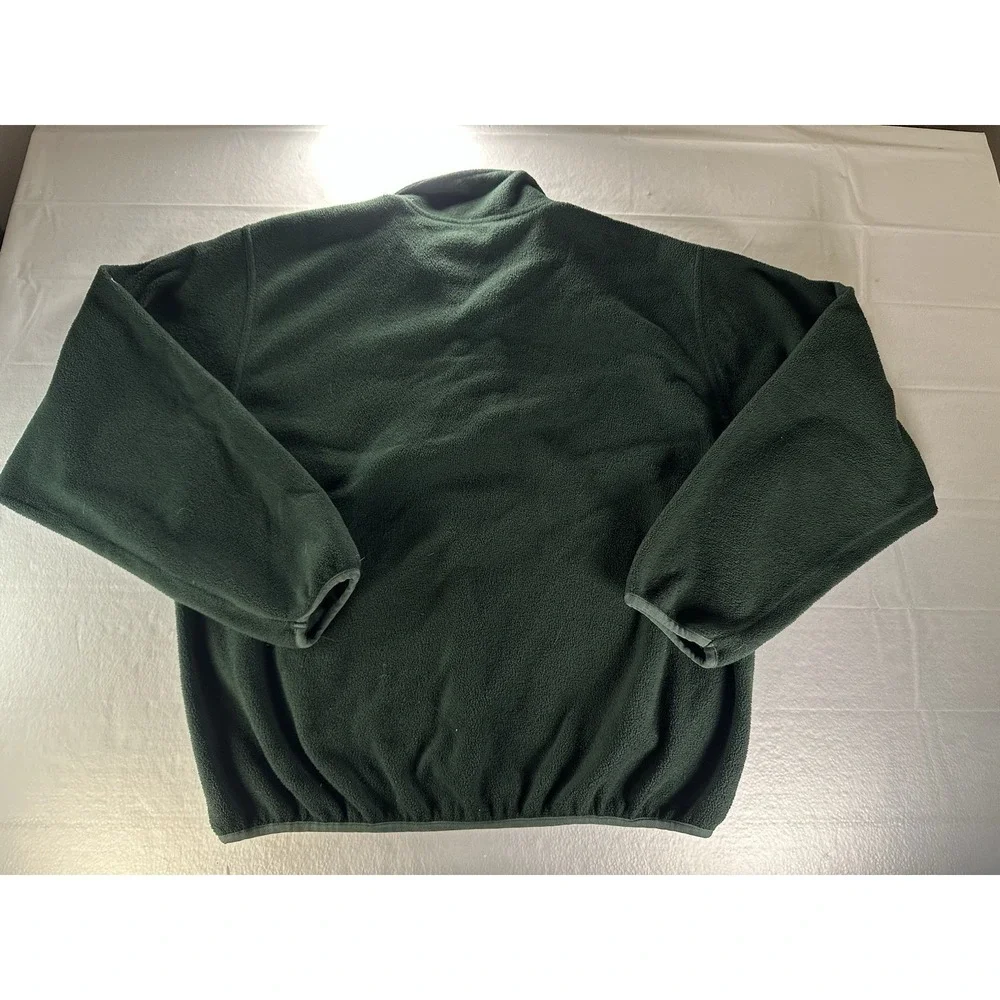 Vintage Champion Authentic Apparel Green‎ Bay Packers Fleece Jacket Mens Large